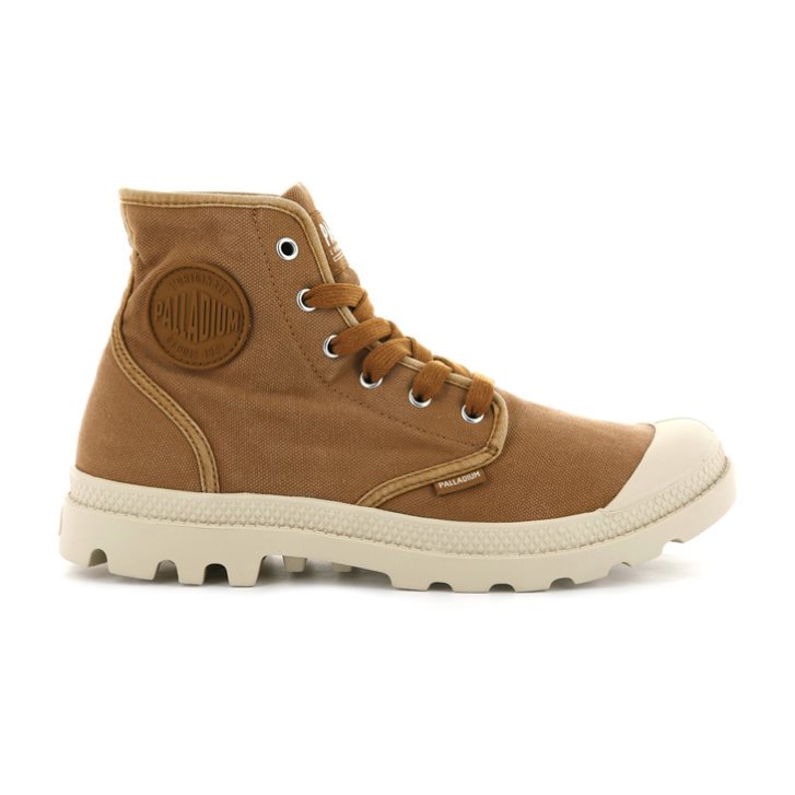 Bottes Palladium Pampa Hi Homme Marron | FR KNR723U